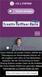 Mobile Screenshot of coiffeurkarin.at